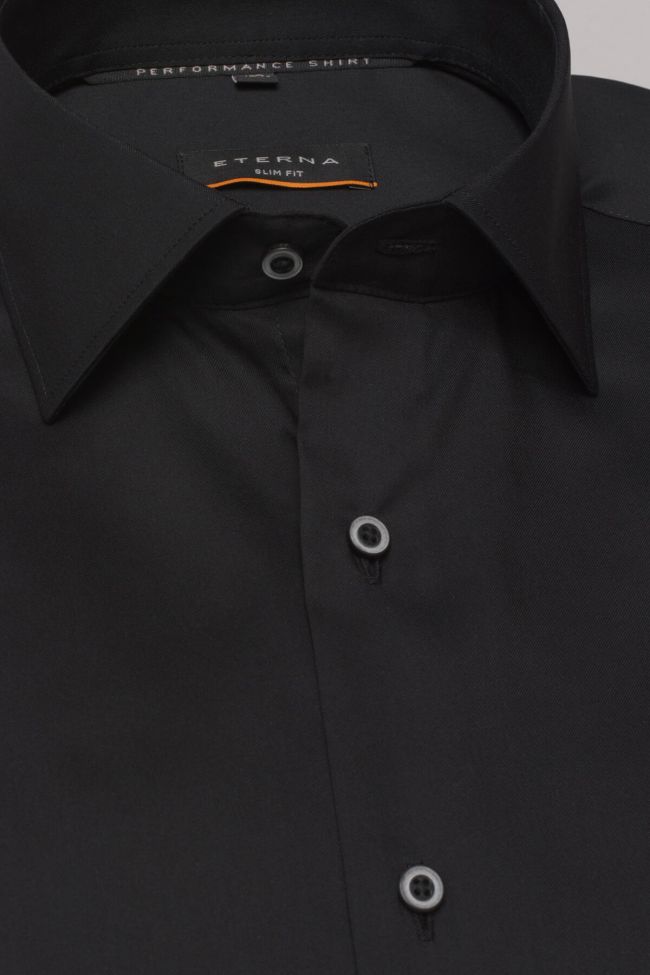 eterna Hemd Herren Eterna Slim kragen Italienisch Lange Ärmel Letzte 2 Tage