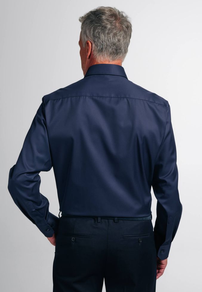 eterna Hemd Herren Eterna Comfort Bügelfreie kragen Italienisch Lange Ärmel Zeitbegrenzte Promotion