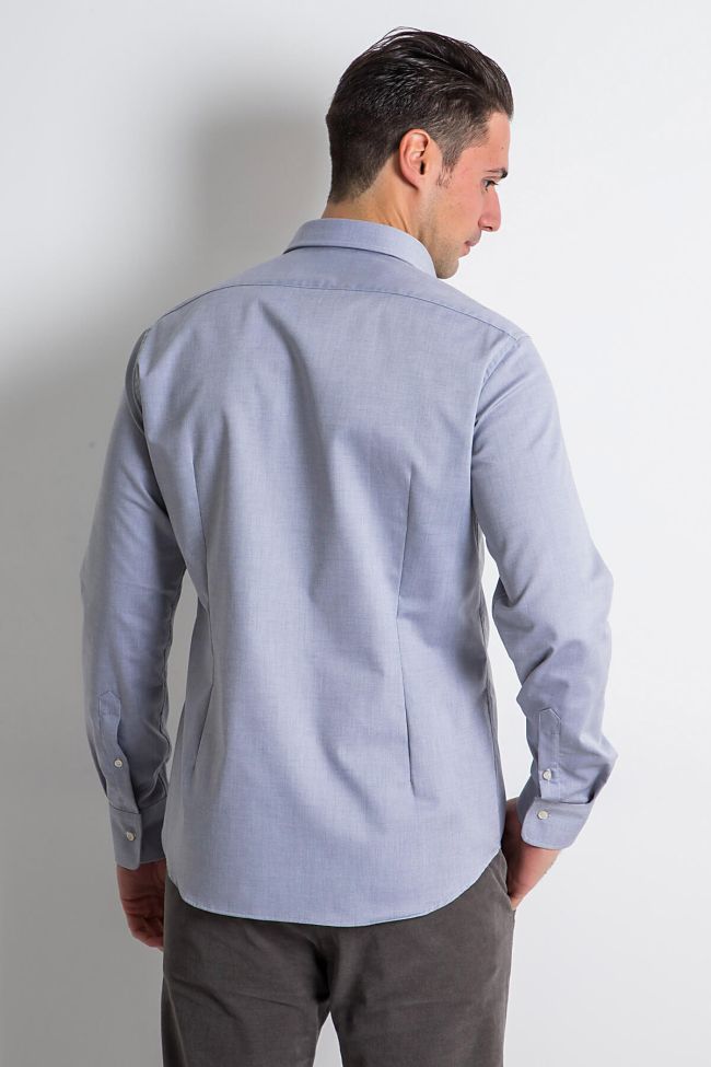 ingram Hemd Herren Ingram Slim Bügelfreie Karo 100% Baumwolle kragen Französisch Lange Ärmel Clearance-Verkauf