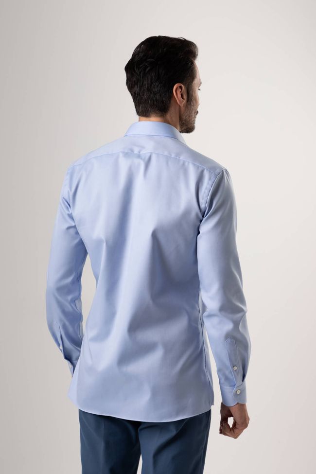 xacus Hemd Herren Xacus Regular Bügelfreie Einfarbig 100% Baumwolle kragen Französisch Lange Ärmel Blitzverkäufe