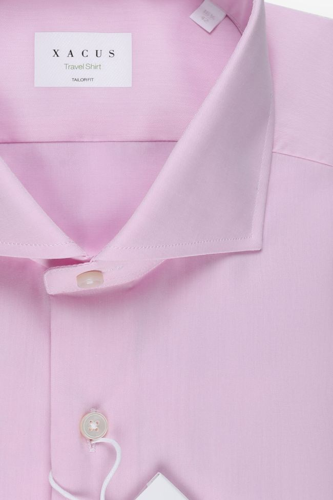 xacus Hemd Herren Xacus Regular Bügelfreie Einfarbig 100% Bio-Baumwolle kragen Französisch Lange Ärmel Flash Sale