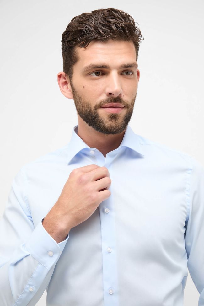 eterna Hemd Herren Eterna Slim Bügelfreie Lange Ärmel Saisonschlussverkauf