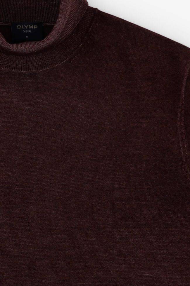 olymp Strickwaren Herren Olymp hoher Kragen Regular Einfarbig 100% Wolle Super Sparpreis