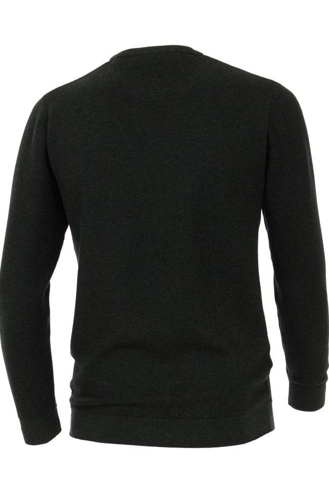casamoda Strickwaren Herren Casamoda Rundhalsausschnitt Classic Einfarbig 100% Baumwolle Zeitbegrenzte Promotion