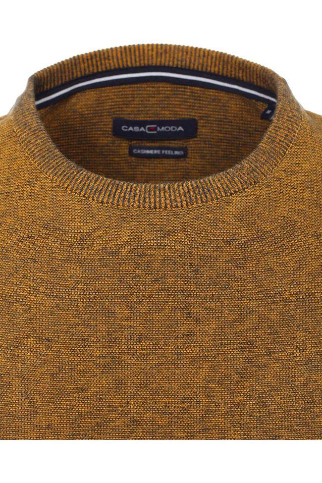 casamoda Strickwaren Herren Casamoda Rundhalsausschnitt Classic Einfarbig 90% Baumwolle - 10% Kaschmir Bis zu 60% Rabatt