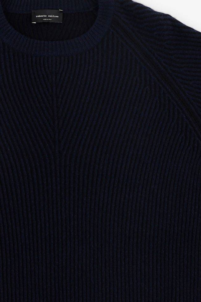 roberto collina Strickwaren Herren Roberto Collina Rundhalsausschnitt Regular Halb Unifarben 100% Merinowolle Extrafine Kostenloser Versand international