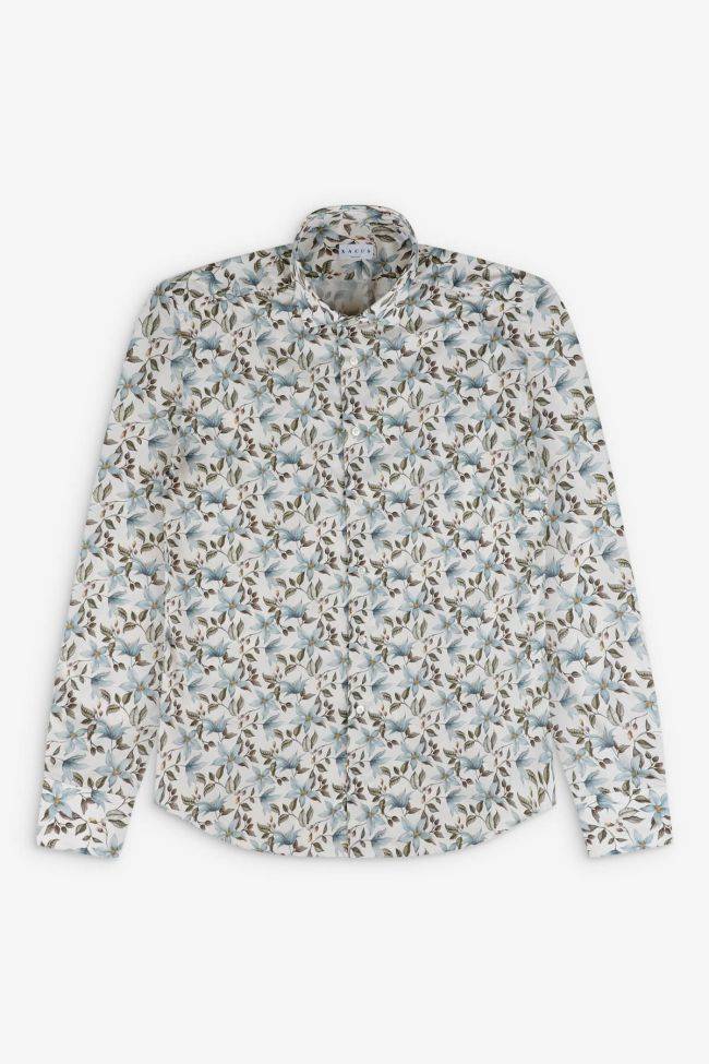 xacus Hemd Herren Xacus Regular Muster 100% Baumwolle kragen Französisch Lange Ärmel Speichern exportieren