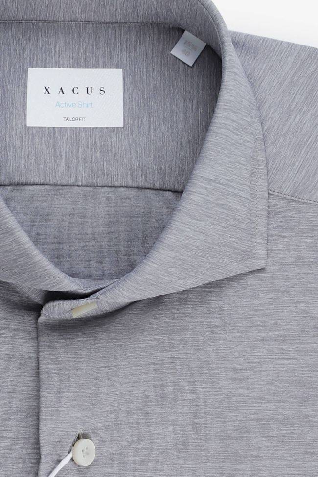 xacus Hemd Herren Xacus Regular Einfarbig 60%polyester29%polyamide11%elastane kragen Französisch Lange Ärmel Fabrikverkauf