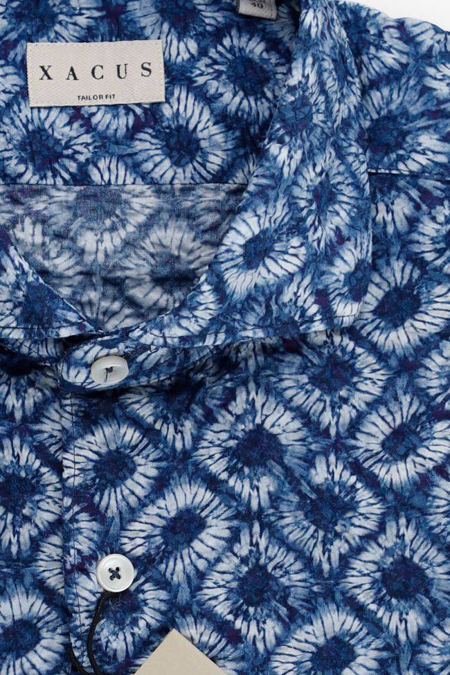 xacus Hemd Herren Xacus Regular Muster 100% Baumwolle gewaschen kragen Französisch Lange Ärmel Meist gekauft