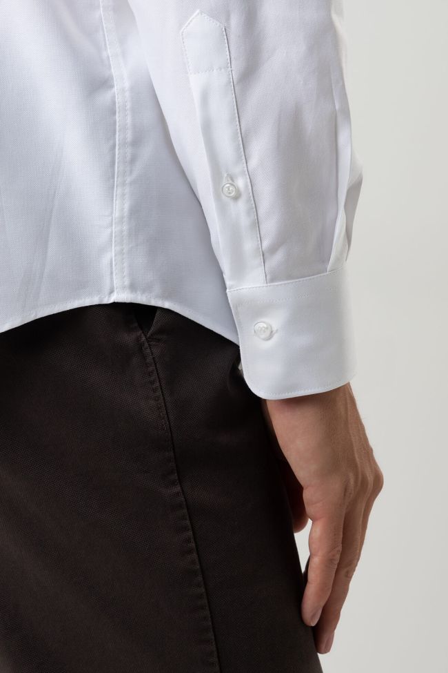 ingram Hemd Herren Ingram Slim Einfarbig 100% Baumwolle kragen Italienisch Lange Ärmel Kostenloser Versand