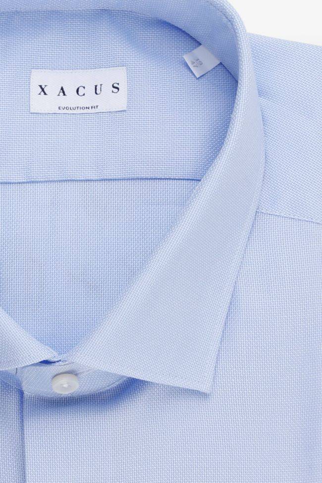 xacus Hemd Herren Xacus Classic Einfarbig 100% Baumwolle kragen Französisch Lange Ärmel Fabrik Onlineshop
