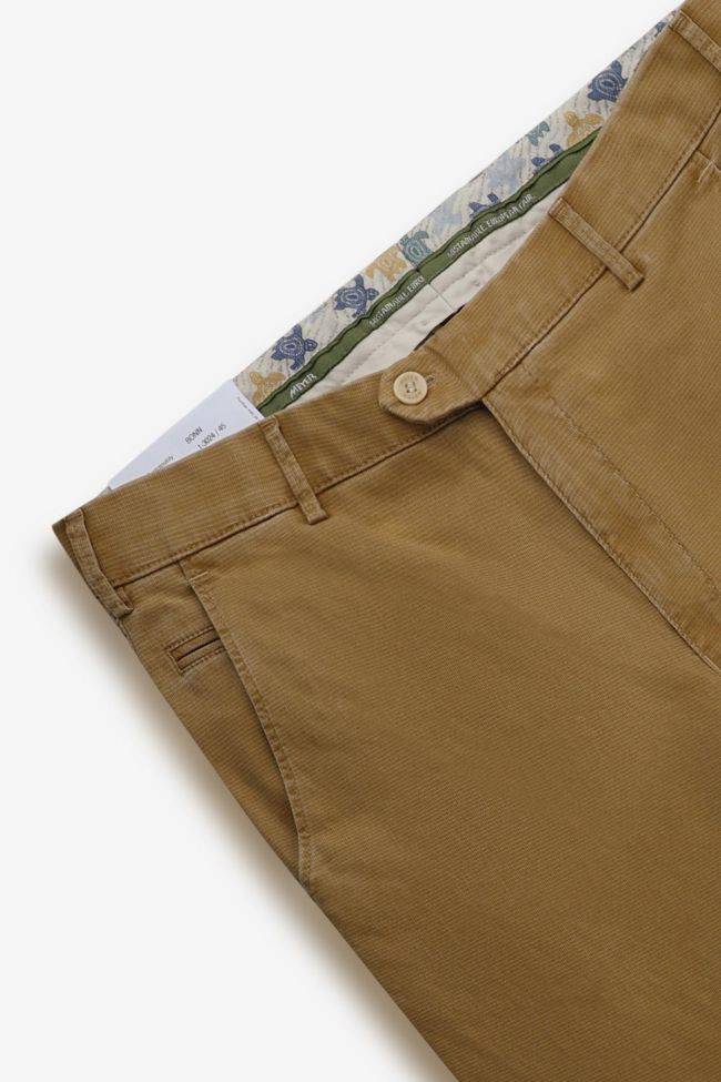 meyer Hose Herren Meyer Klassische Classic Einfarbig 96% Baumwolle 4% elastan Große Rabatte