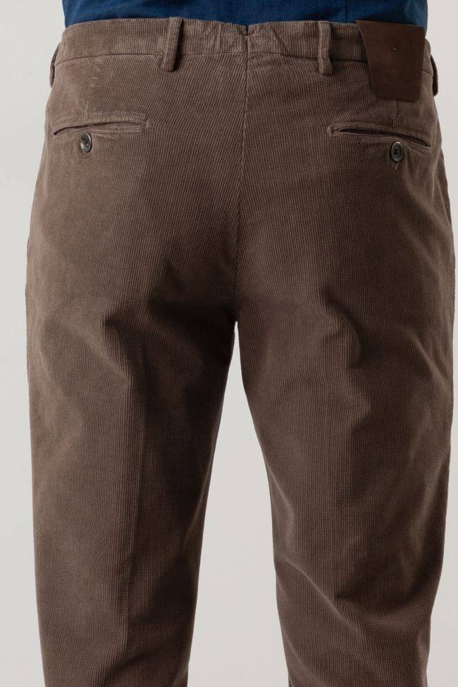 b-settecento Hose Herren B-Settecento Chinos Slim Einfarbig 98% cotton 2% elastan Tägliche Deals