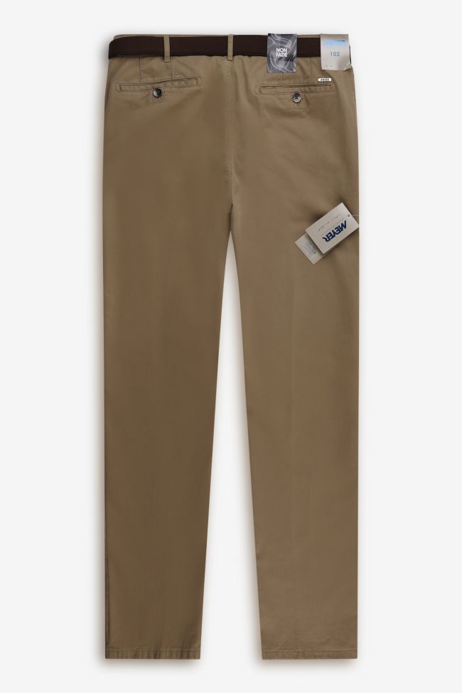 meyer Hose Herren Meyer Klassische Slim Einfarbig 97% Baumwolle 3% elastan Kostenlose Rückgabe