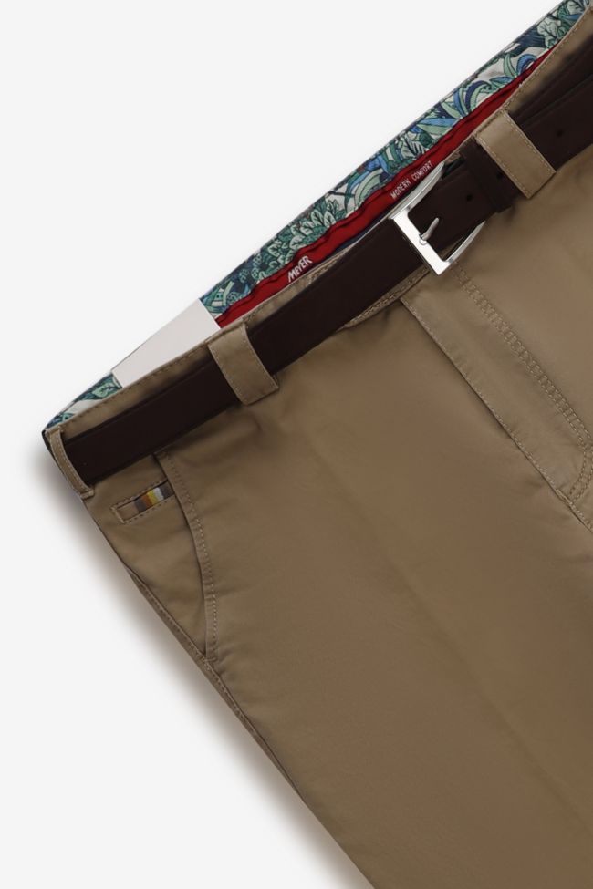 meyer Hose Herren Meyer Klassische Slim Einfarbig 97% Baumwolle 3% elastan Kostenlose Rückgabe