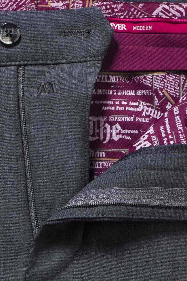 meyer Hose Herren Meyer Chinos Classic Einfarbig Letzter Tag