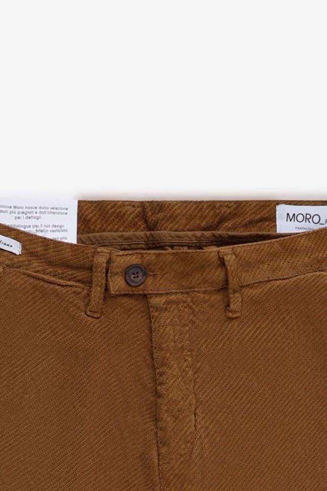 moro Hose Herren Moro Chinos Slim Einfarbig 98% cotton 2% ea Sonderangebot der Fabrik