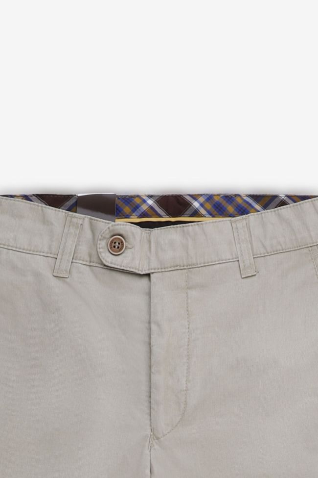 luigi morini Hose Herren Luigi Morini Chinos Regular Einfarbig 97% Baumwolle 3% elastan Clearance-Verkauf