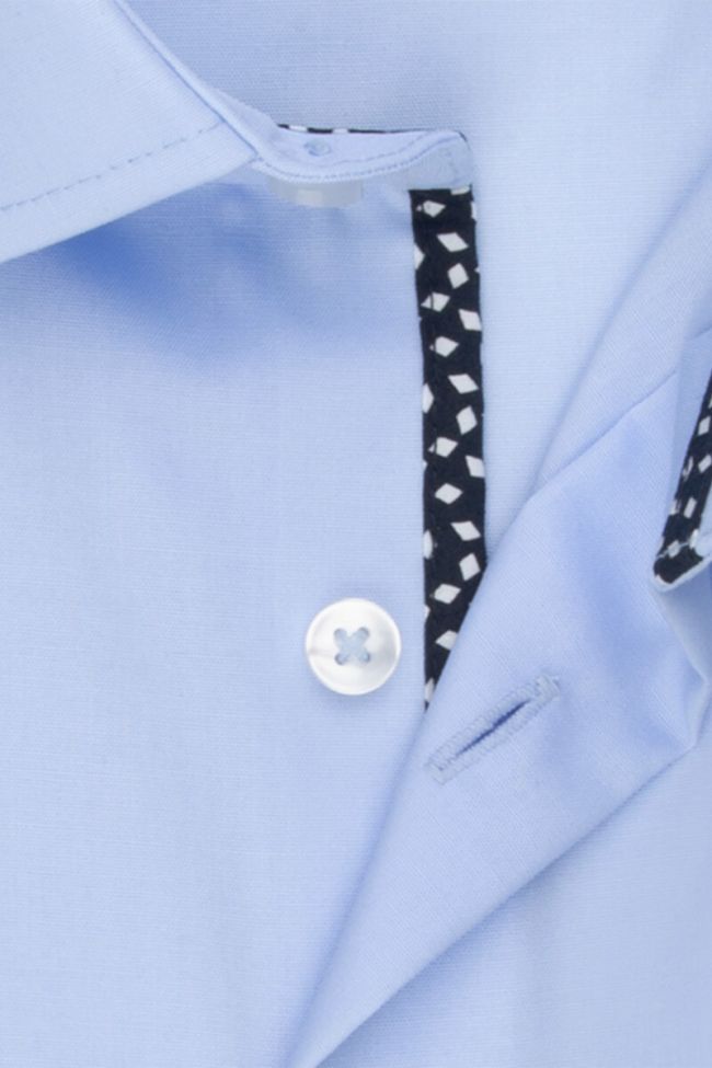 seidensticker Hemd Herren Seidensticker Slim Bügelfreie Einfarbig kragen Italienisch Lange Ärmel Vatertagsangebot