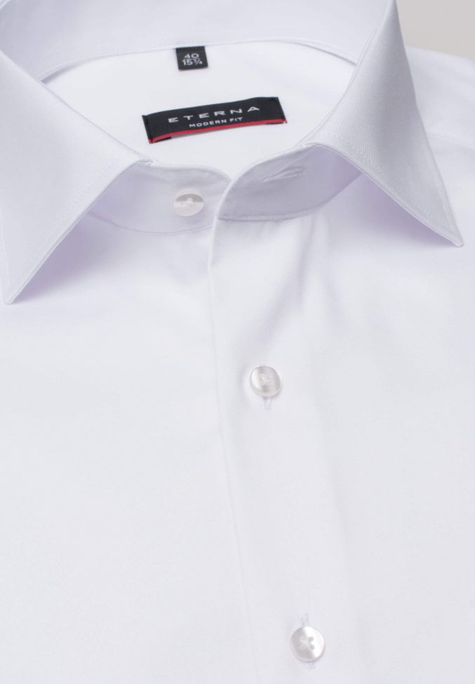 eterna Hemd Herren Eterna Classic Bügelfreie kragen Italienisch Lange Ärmel Tägliche Deals