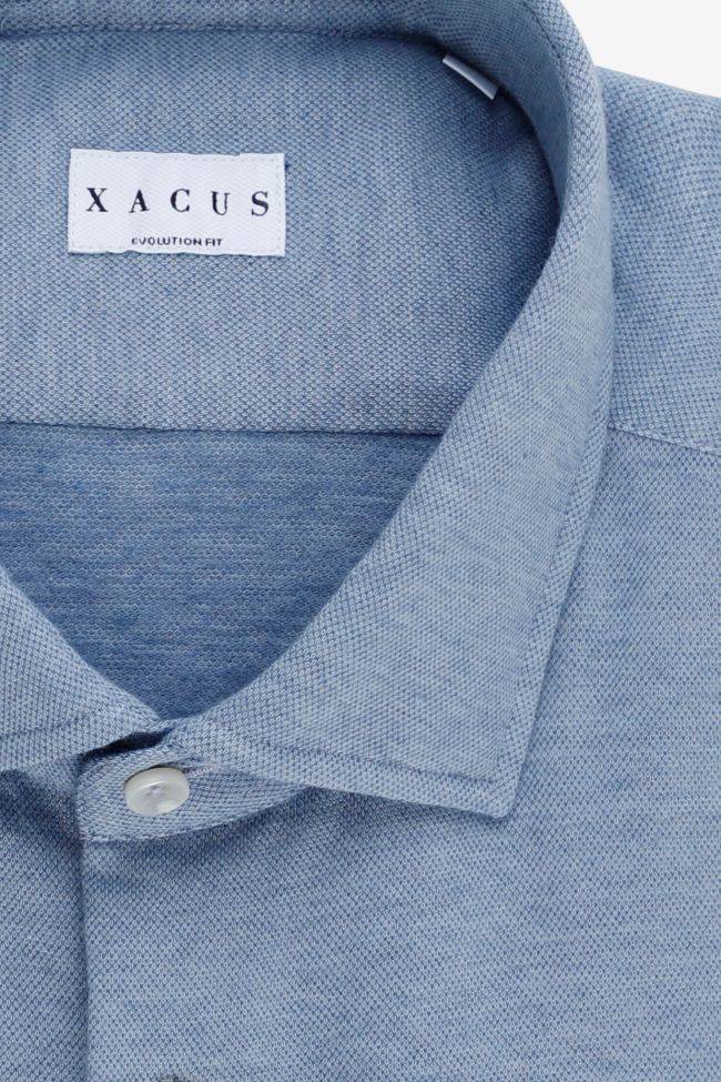 xacus Hemd Herren Xacus Classic Einfarbig 92% Baumwolle 8% lycra kragen Französisch Lange Ärmel Discount Store für neue Produkte