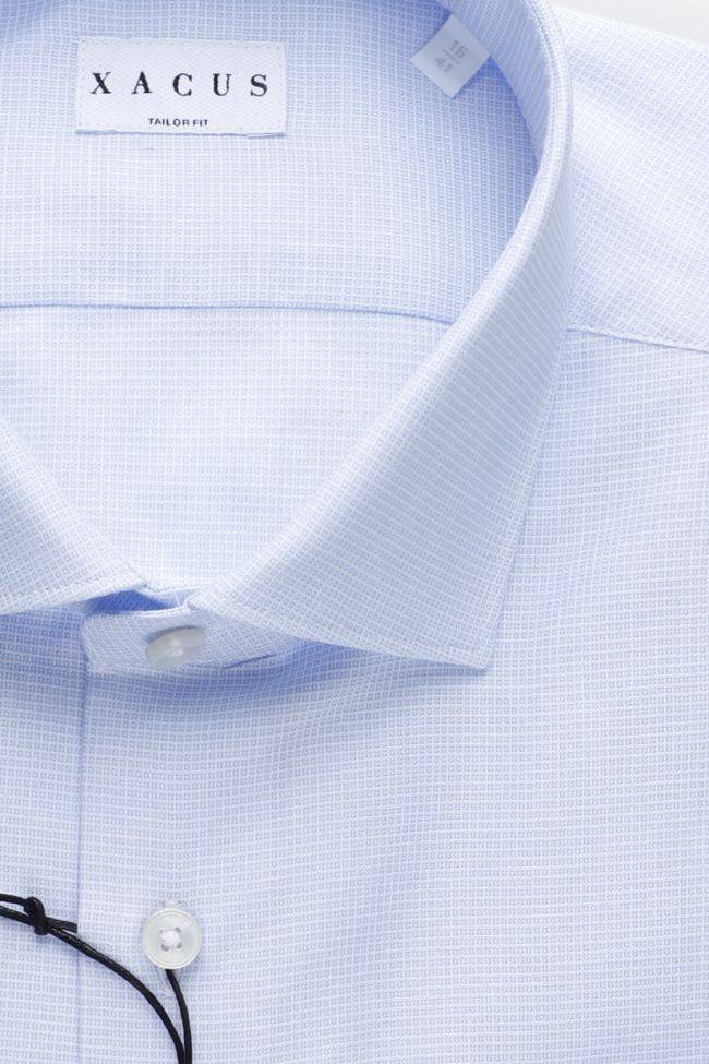 xacus Hemd Herren Xacus Regular Halb Unifarben 100% Baumwolle kragen Französisch Lange Ärmel Exklusivangebot