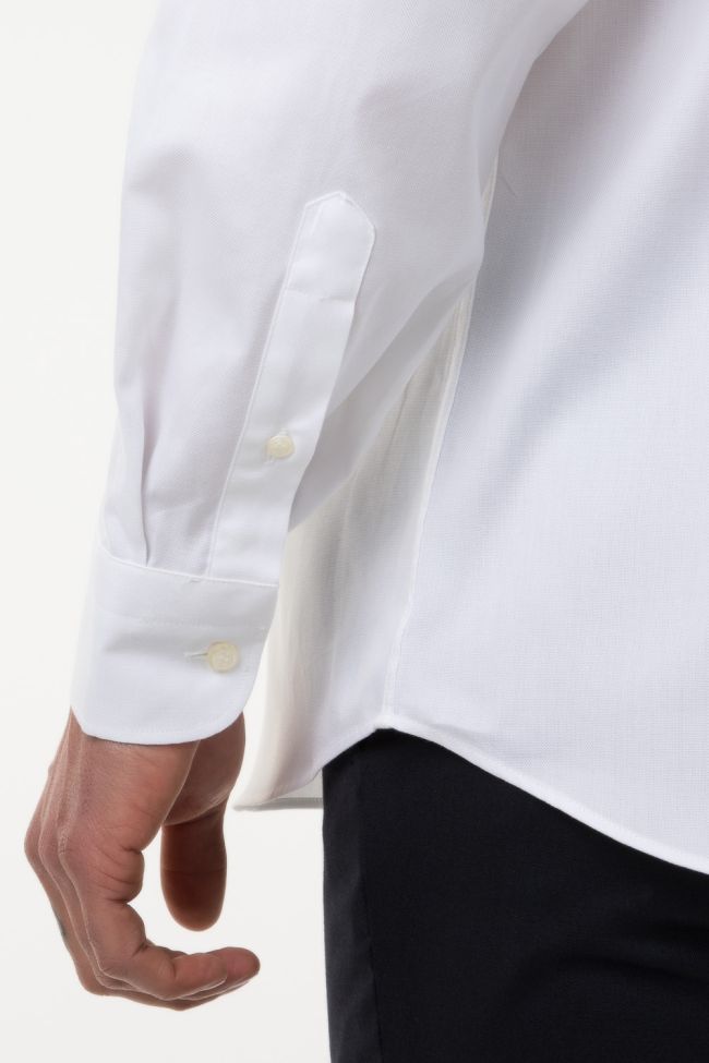 aplomb Hemd Herren Aplomb Classic Einfarbig 100% Baumwolle kragen Button-Down Lange Ärmel Saisonschlussverkauf