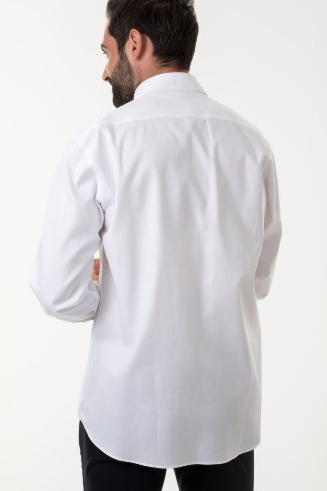 aplomb Hemd Herren Aplomb Classic Einfarbig 100% Baumwolle kragen Button-Down Lange Ärmel Saisonschlussverkauf