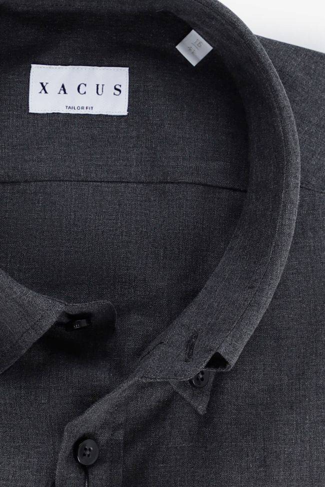 xacus Hemd Herren Xacus Regular Einfarbig 100% Baumwolle kragen Französisch Lange Ärmel Kauf eins, bekomm eins gratis