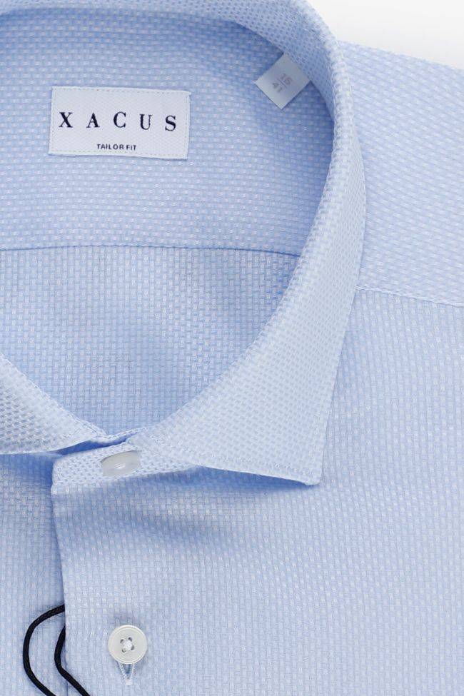 xacus Hemd Herren Xacus Regular Halb Unifarben 100% Baumwolle kragen Französisch Lange Ärmel Tägliche Deals