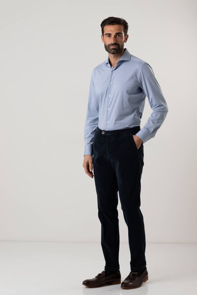 b-settecento Hose Herren B-Settecento Chinos Slim Einfarbig 98% cotton 2% elastan JETZT KAUFEN