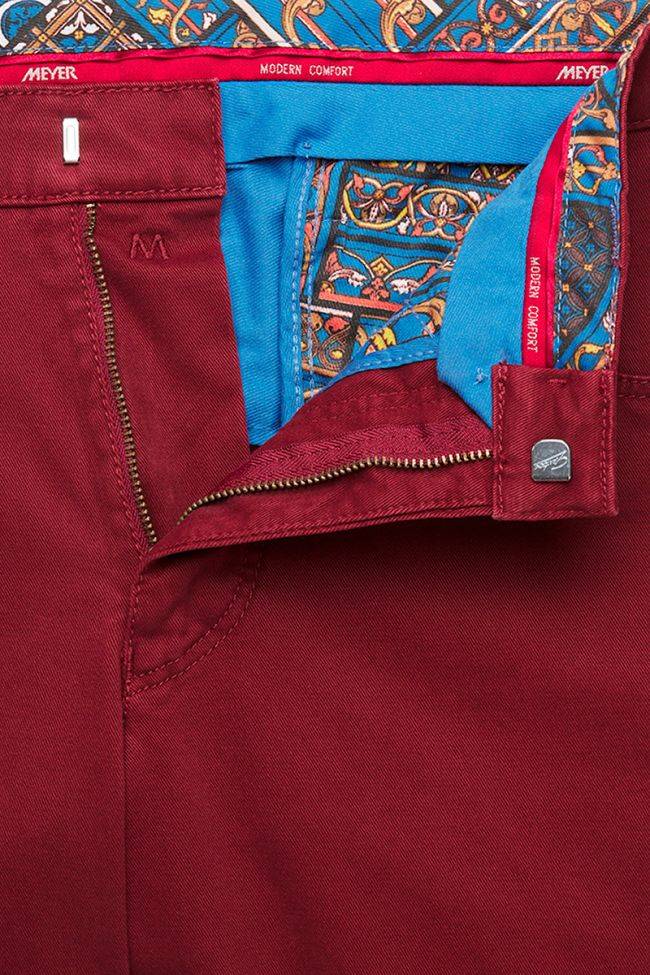 meyer Hose Herren Meyer 5 Pocket Regular Einfarbig Bis zu 60% Rabatt