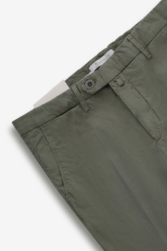 b-settecento Hose Herren B-Settecento Chinos Classic Einfarbig 98% Baumwolle 2% Dow XLA Fabrikladen