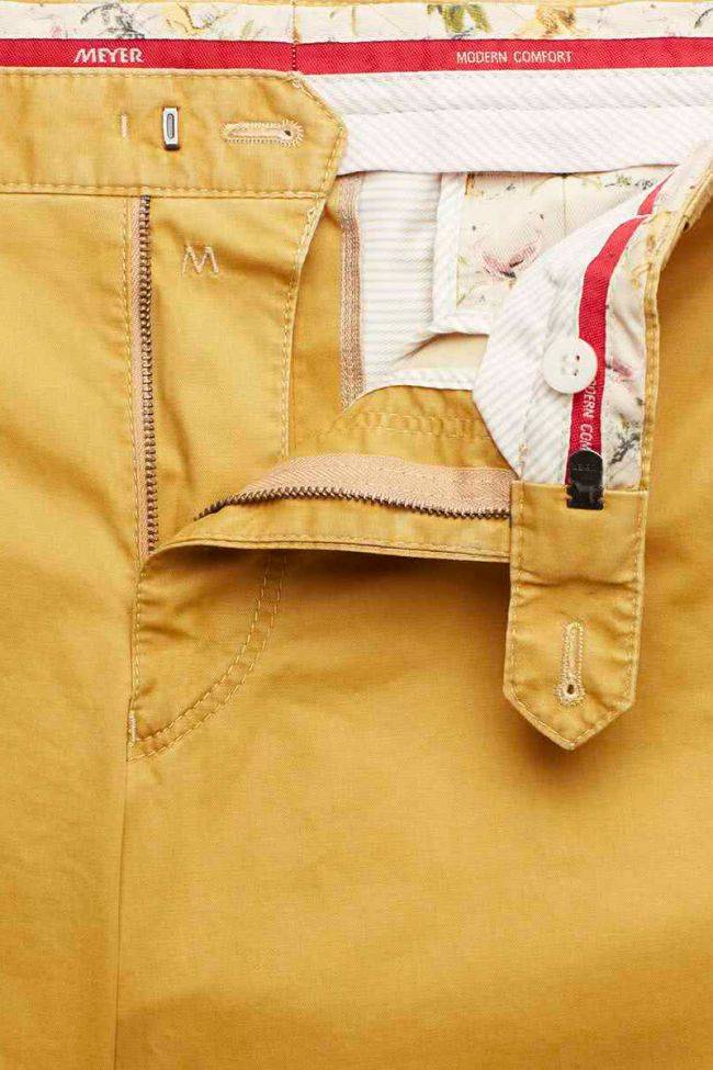 meyer Hose Herren Meyer Chinos Regular Einfarbig 97% Baumwolle 3% elastan Auslauf