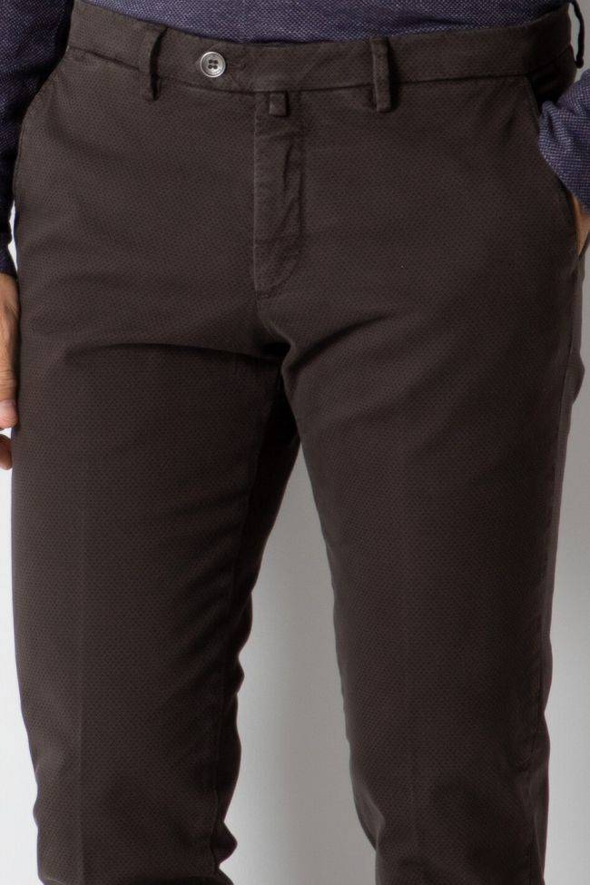 b-settecento Hose Herren B-Settecento Chinos Slim Halb Unifarben 97% Baumwolle 3% elastan Angebote
