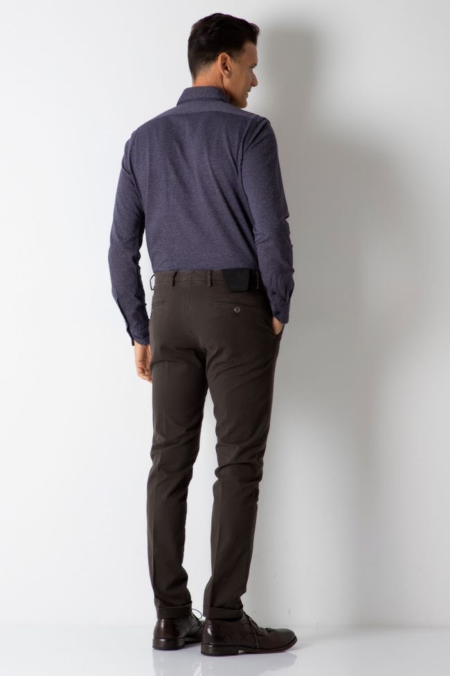 b-settecento Hose Herren B-Settecento Chinos Slim Halb Unifarben 97% Baumwolle 3% elastan Angebote