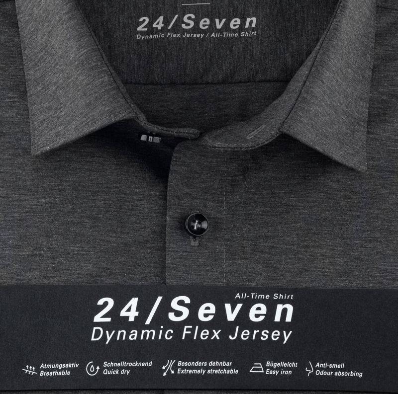 olymp Hemd Herren Olymp Slim Einfarbig kragen Französisch Lange Ärmel Flash Sale