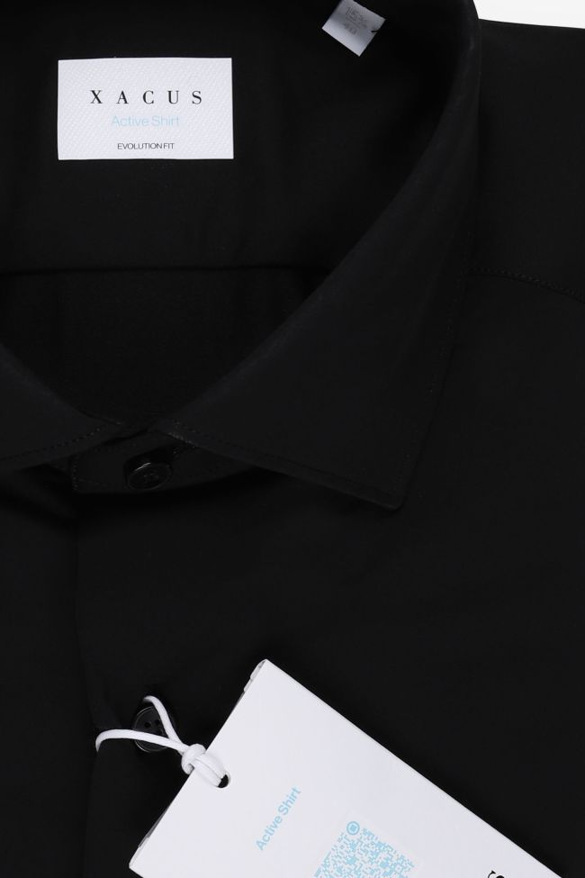 xacus Hemd Herren Xacus Classic Bügelfreie Einfarbig 86% poliammide 14% elastan kragen Französisch Lange Ärmel Heißer Verkauf