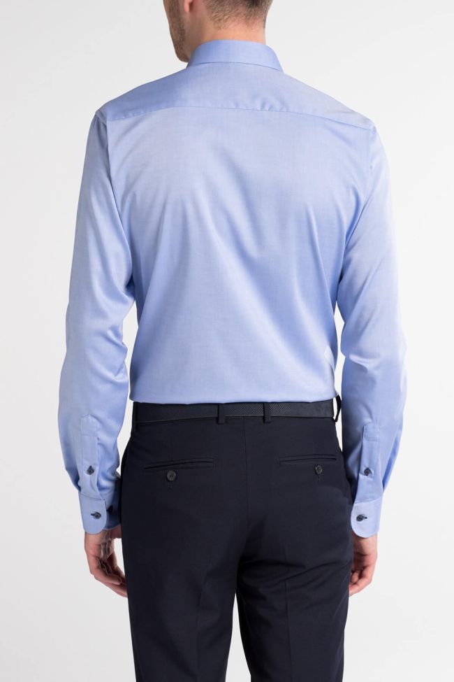 eterna Hemd Herren Eterna Slim Bügelfreie kragen Französisch Lange Ärmel Bis zu 60% Rabatt