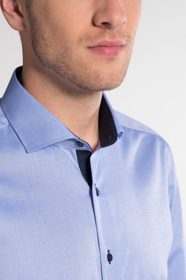 eterna Hemd Herren Eterna Slim Bügelfreie kragen Französisch Lange Ärmel Bis zu 60% Rabatt
