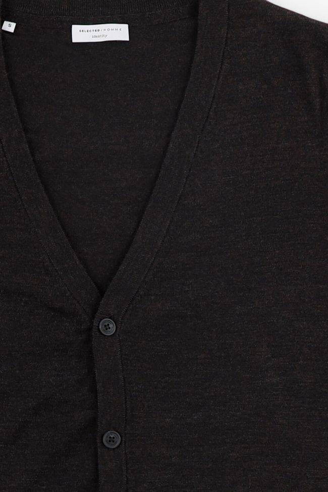 selected Strickwaren Herren Selected Cardigan Slim Einfarbig 100% Merinowolle Angebote