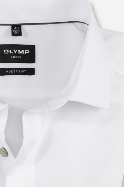 olymp Hemd Herren Olymp Classic Einfarbig kragen Französisch Lange Ärmel Online Shopping