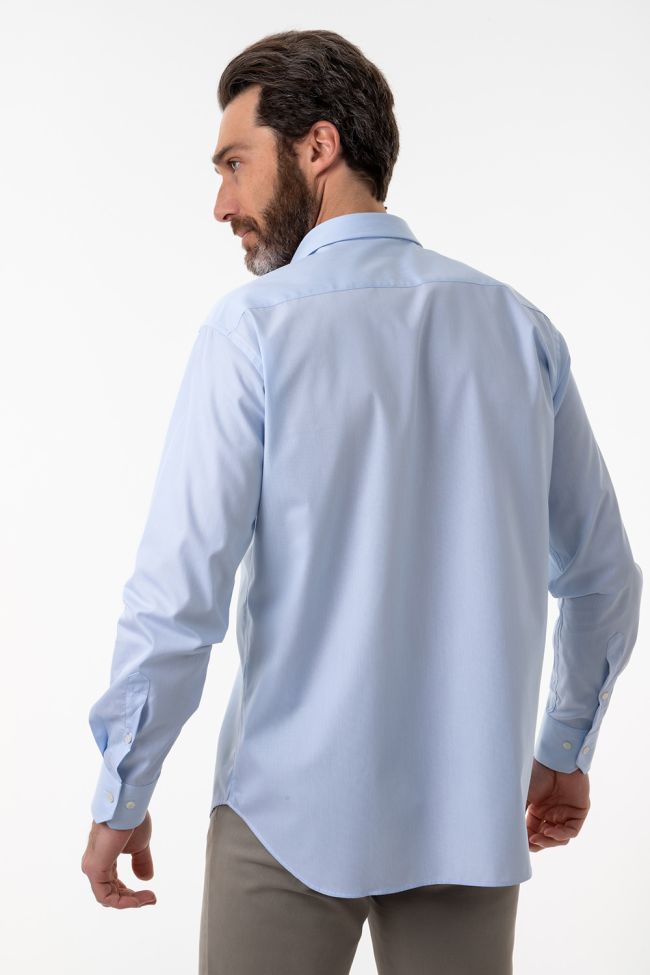 ingram Hemd Herren Ingram Classic Einfarbig 100% Baumwolle kragen Italienisch Lange Ärmel Preisnachlass