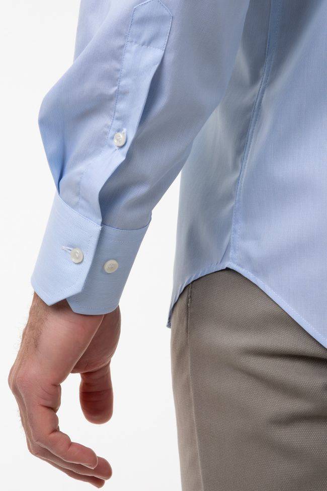 ingram Hemd Herren Ingram Classic Einfarbig 100% Baumwolle kragen Italienisch Lange Ärmel Preisnachlass