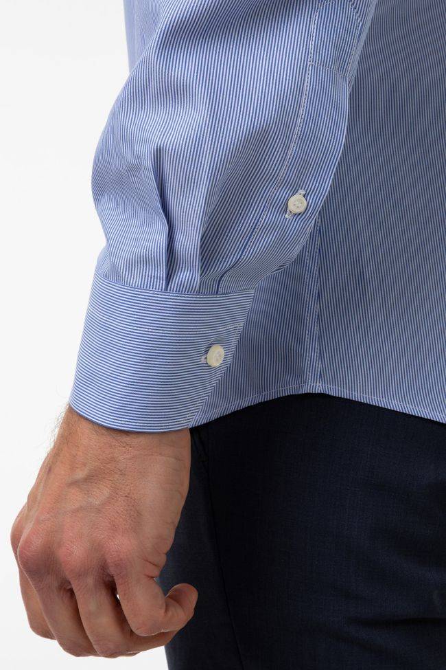 aplomb Hemd Herren Aplomb Regular Streifen 100% Baumwolle kragen Button-Down Lange Ärmel Black Friday