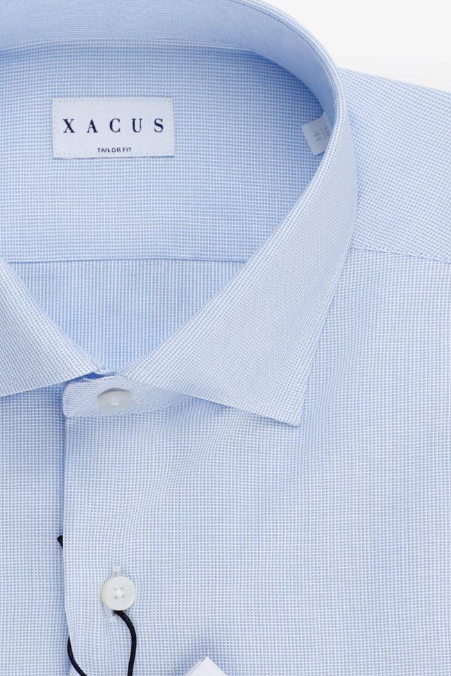 xacus Hemd Herren Xacus Regular Halb Unifarben 100% Baumwolle kragen Französisch Lange Ärmel Weihnachtsangebot