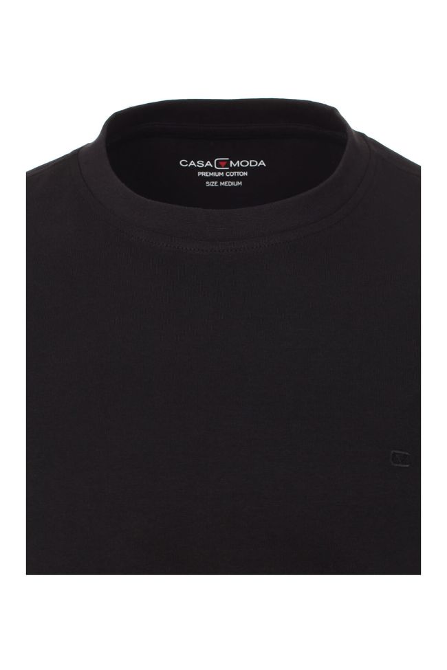 casamoda T-shirt Herren Casamoda Classic Einfarbig 100% Baumwolle Kurze Ärmel Letzte 2 Tage