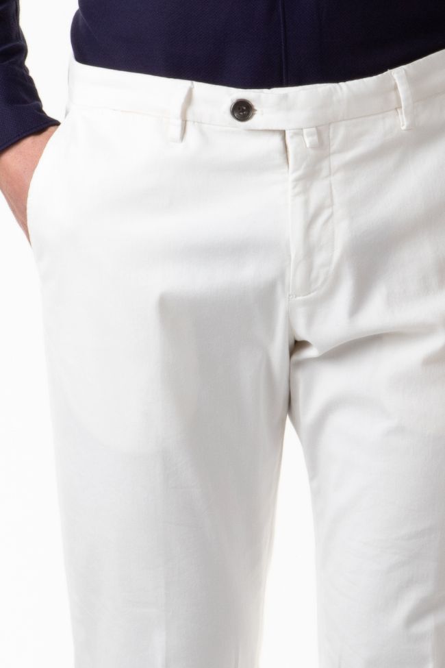 b-settecento Hose Herren B-Settecento Chinos Slim Einfarbig 97% Baumwolle 3% elastan Kostenloser Versand international