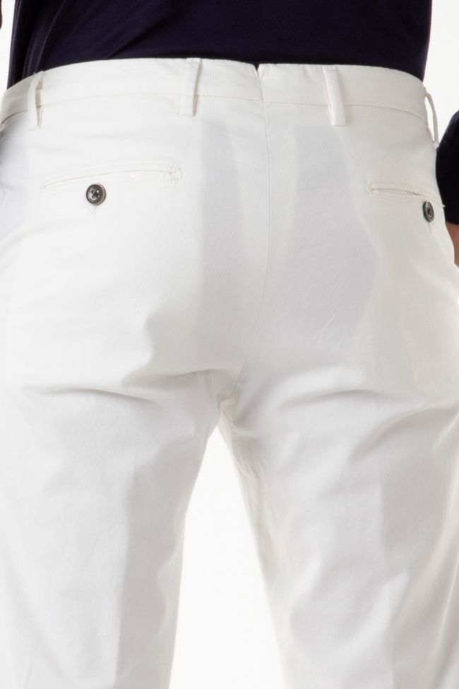 b-settecento Hose Herren B-Settecento Chinos Slim Einfarbig 97% Baumwolle 3% elastan Kostenloser Versand international