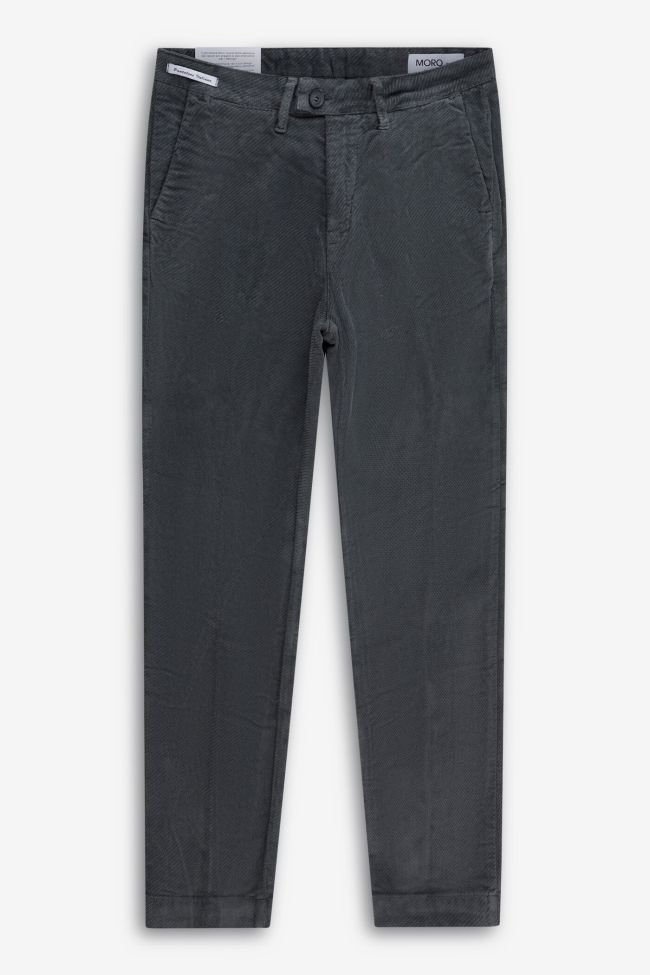 moro Hose Herren Moro Chinos Slim Einfarbig 98% cotton 2% ea zollfrei